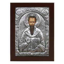 ΕΙΚΟΝΑ ΑΛΟΥΜΙΝΙΟΥ ΑΓ. ΒΑΣΙΛΕΙΟΣ - 17x21cm